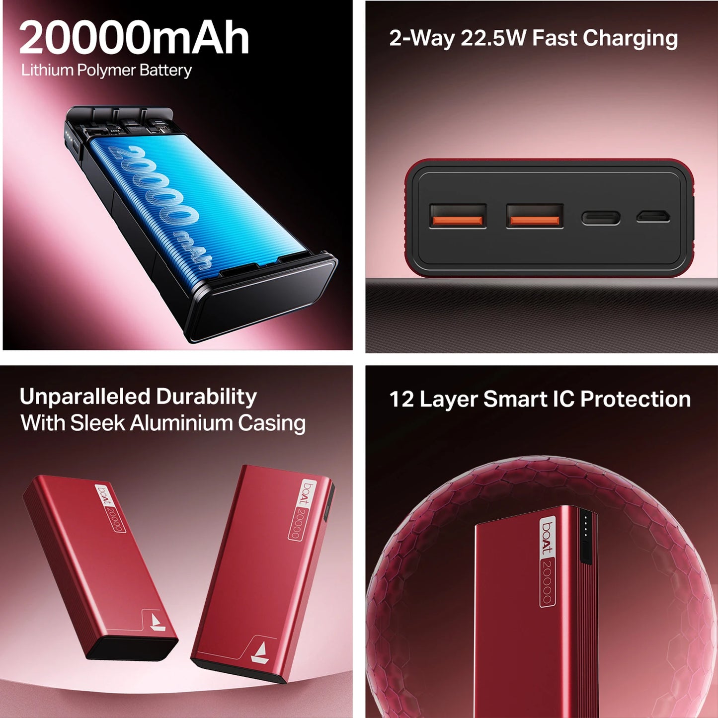 BOAT ENERGYSHROOM 20000MAH
