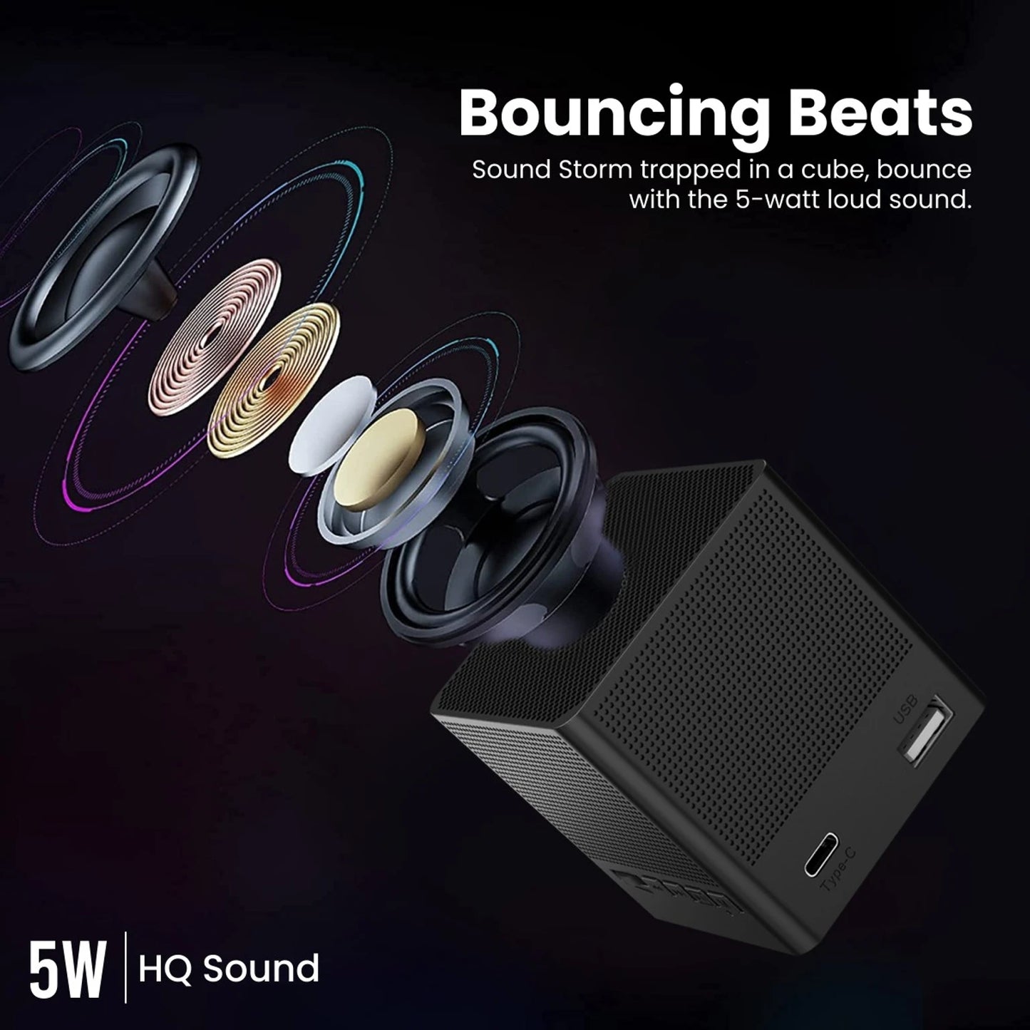 PORTRONICS BOUNCE 2 SPK 1710