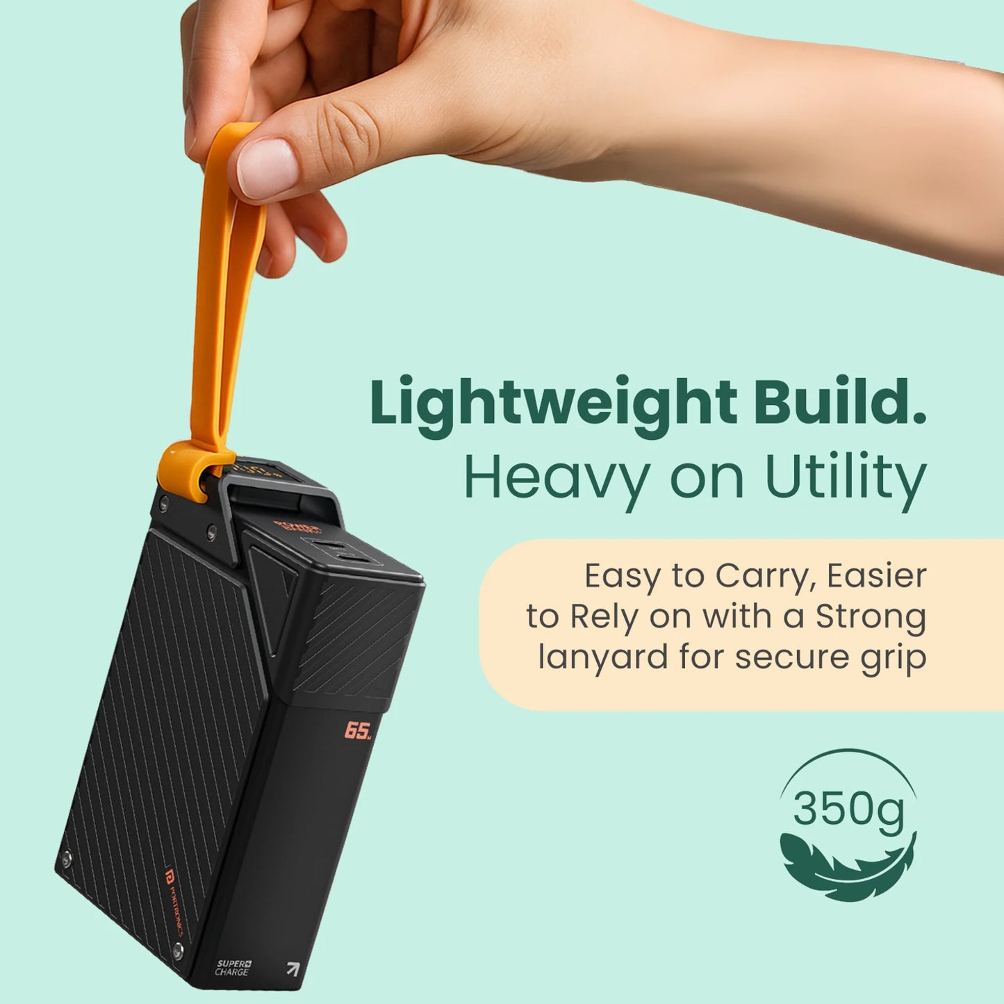 PORTRONICS HALLEY 20 MAH PB