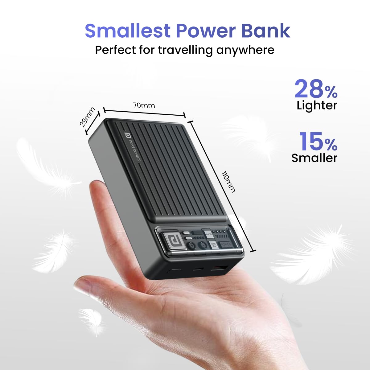 PORTRONICS LUXCELL MINI 20K POWERBANK