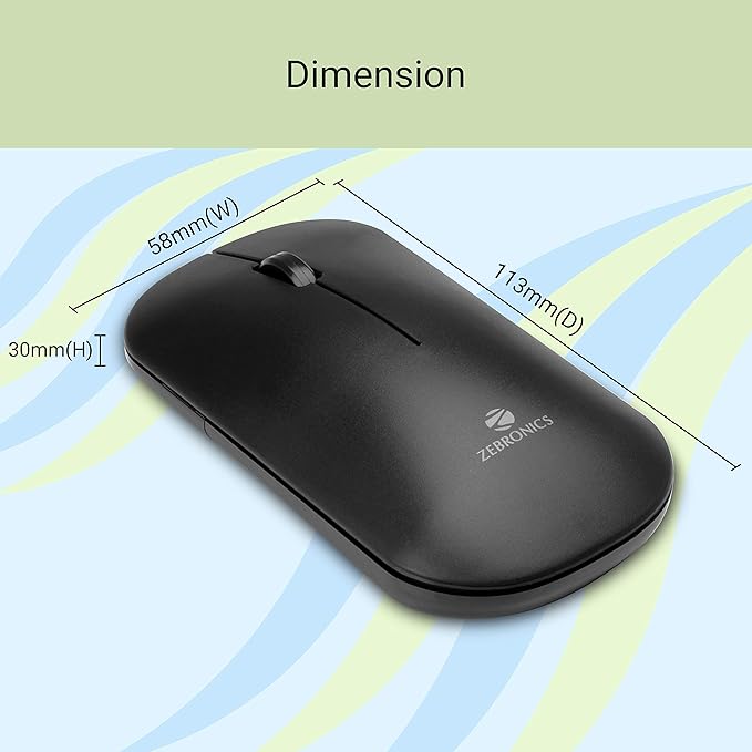 ZEBRONICS DAZZLE WLESS MOUSE