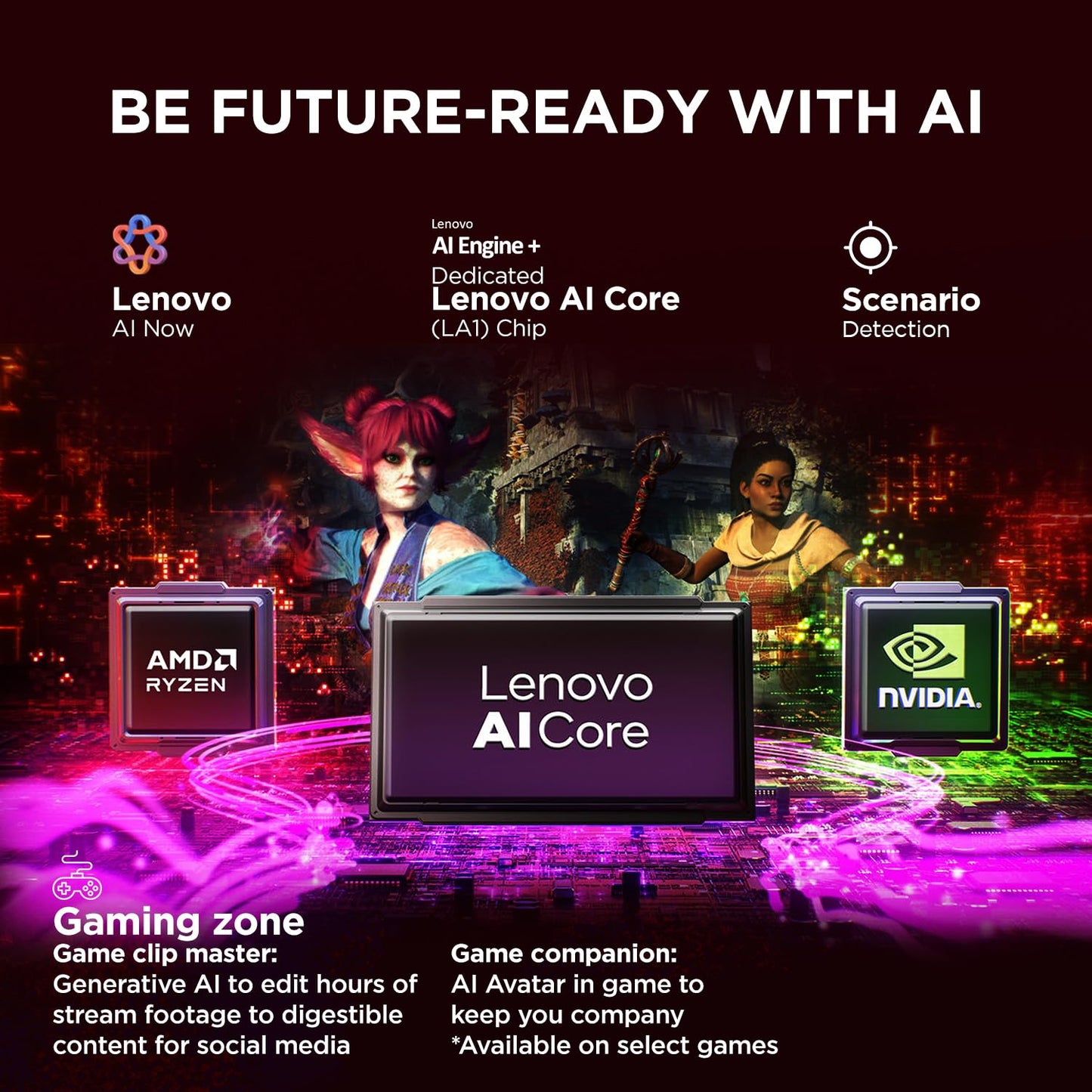 Lenovo Legion 5 Gaming AMD Ryzen 7 260 RTX 5060 8GB Graphics | 16GB RAM | 1TB SSD Storage | 15.3-inch WUXGA 165Hz Display Laptop 83M00074IN