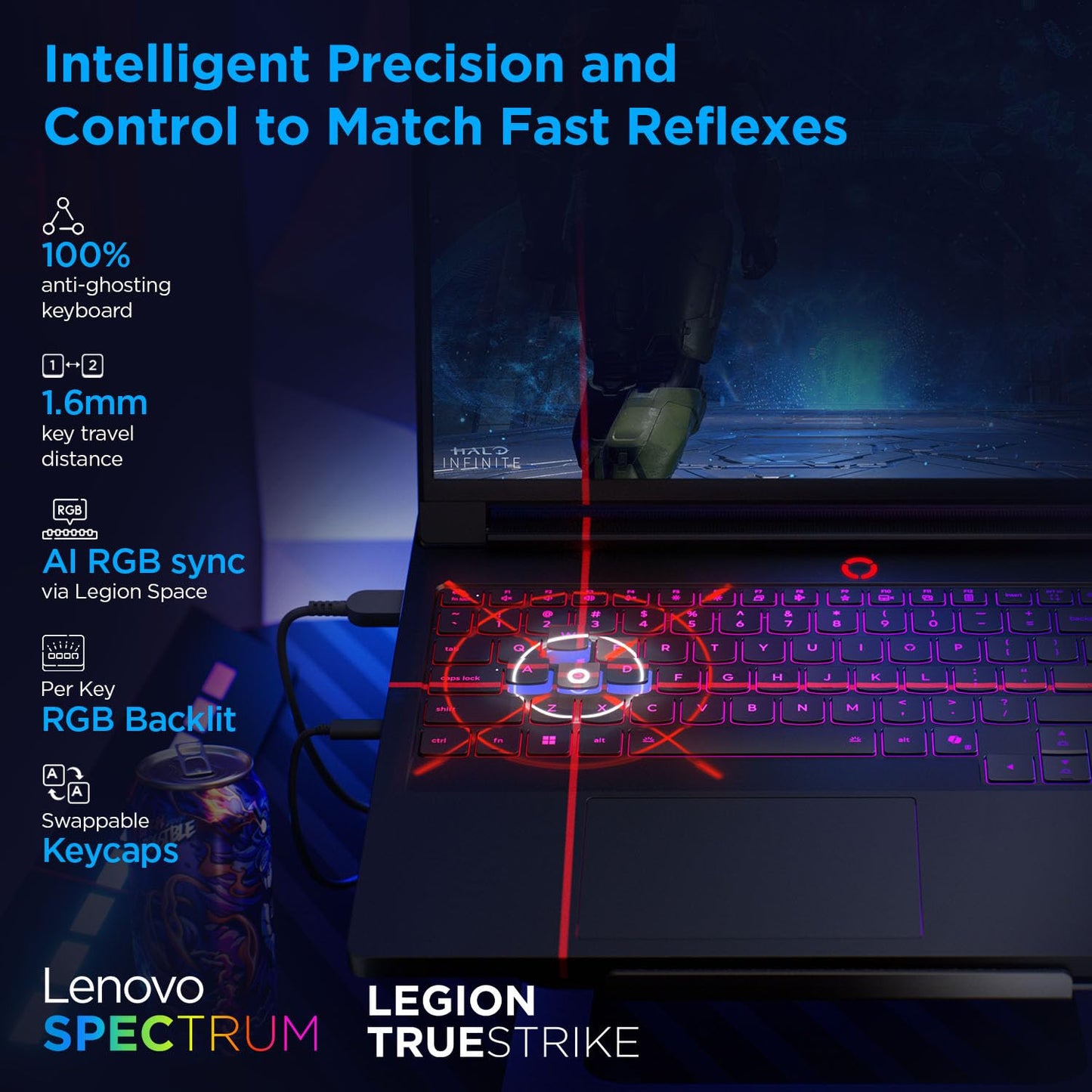 Lenovo Legion Pro 7 Gaming Core Ultra 9 275HX RTX 5090 24GB Graphics | 64GB RAM | 1TB SSD Storage | 16-inch WQXGA OLED 240Hz Display Laptop 83F500D8IN