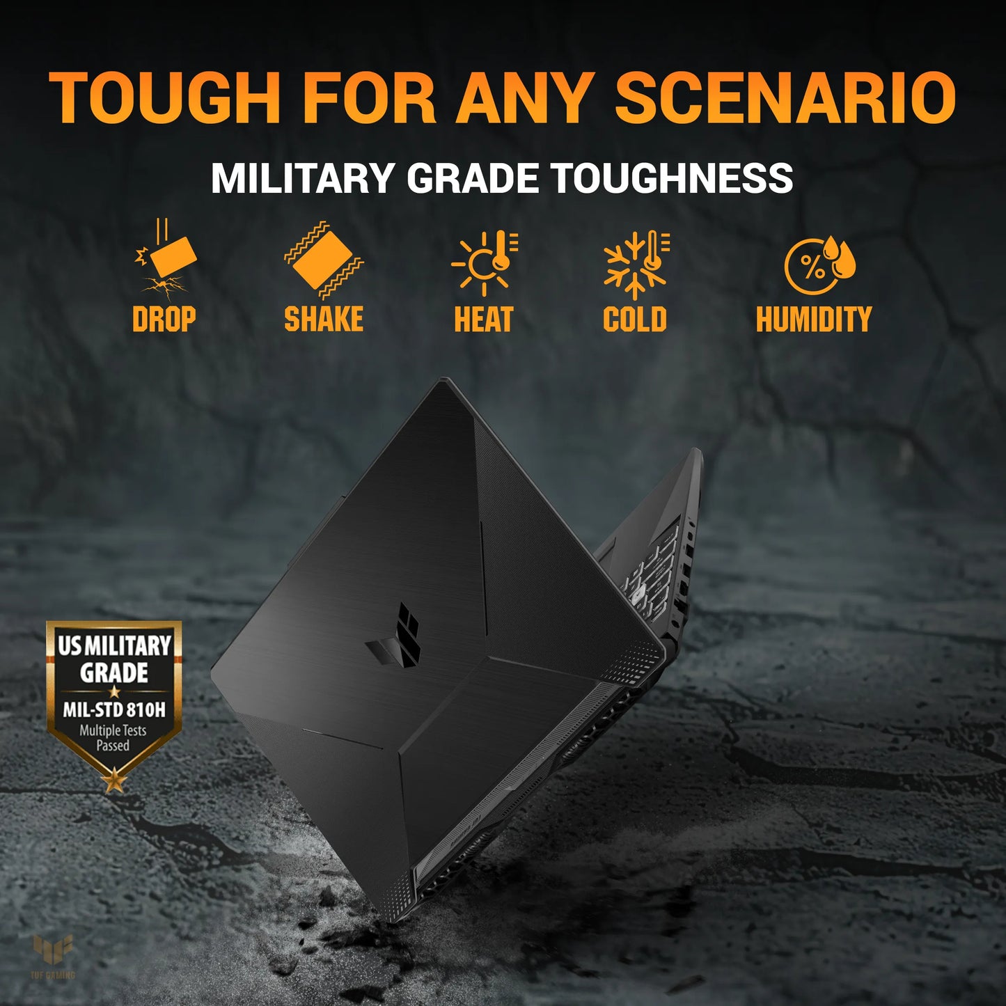 ASUS TUF Gaming Ryzen 7 RTX 3050 16GB RAM 512GB SSD 15.6-inch 144Hz Gaming Laptop FA506NCG-HN200WS