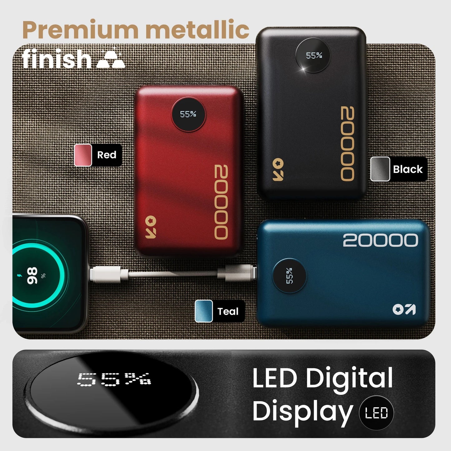 BOLT 20000MAH POWERBANK
