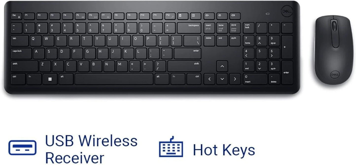 DELL WIRELES K/B MOUSE COMBO KM3322W