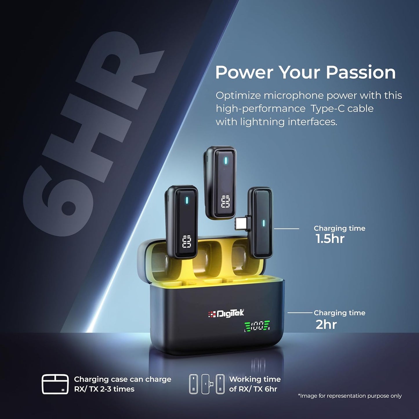 DIGITEK 2 IN 1 WIRELESS MICROPHON