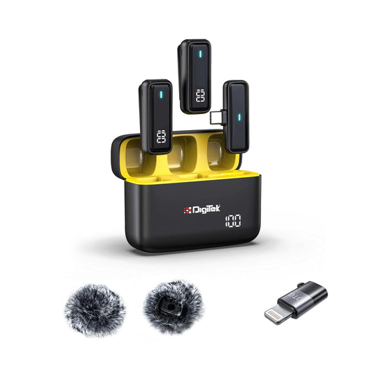 DIGITEK 2 IN 1 WIRELESS MICROPHON