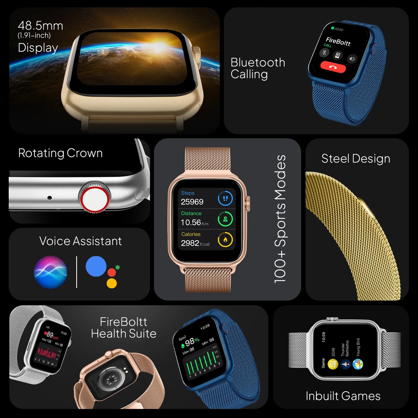 FIREBOLT SMARTWATCH LUMOS