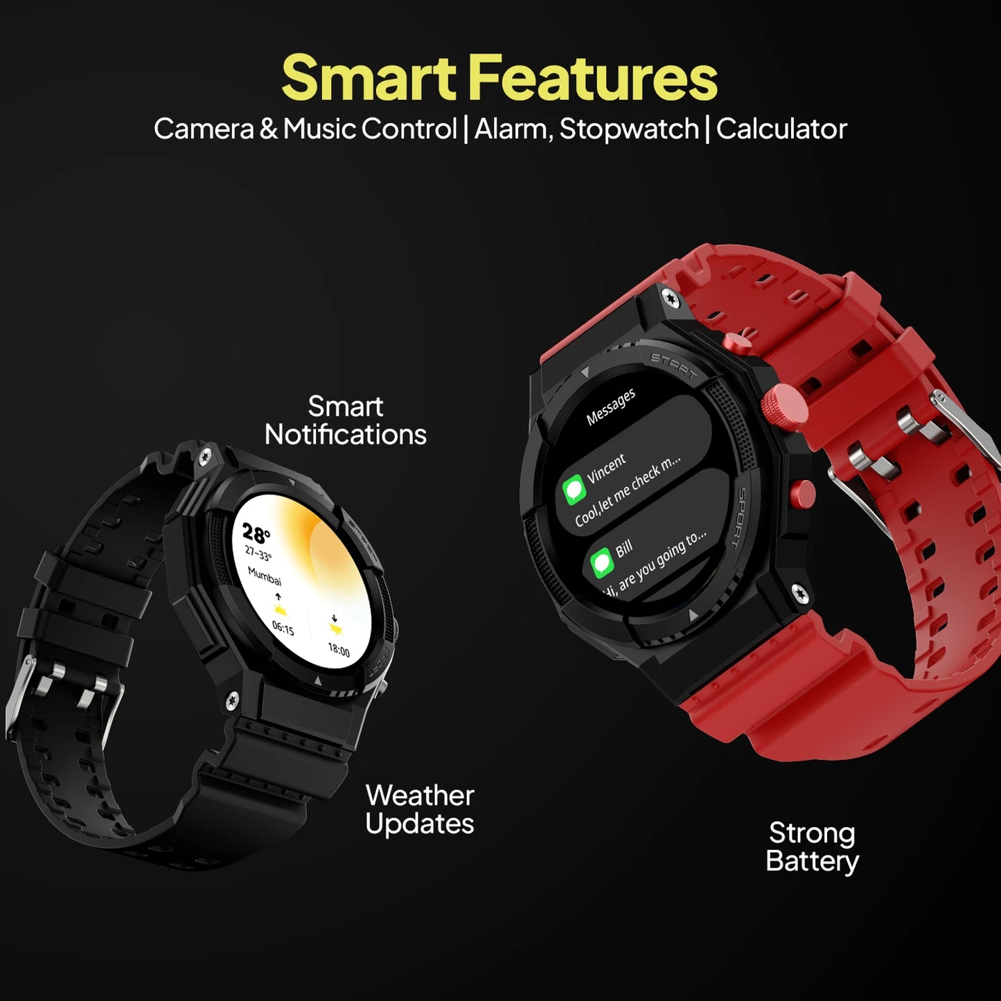 FIREBOLT SMARTWATCH QUEST