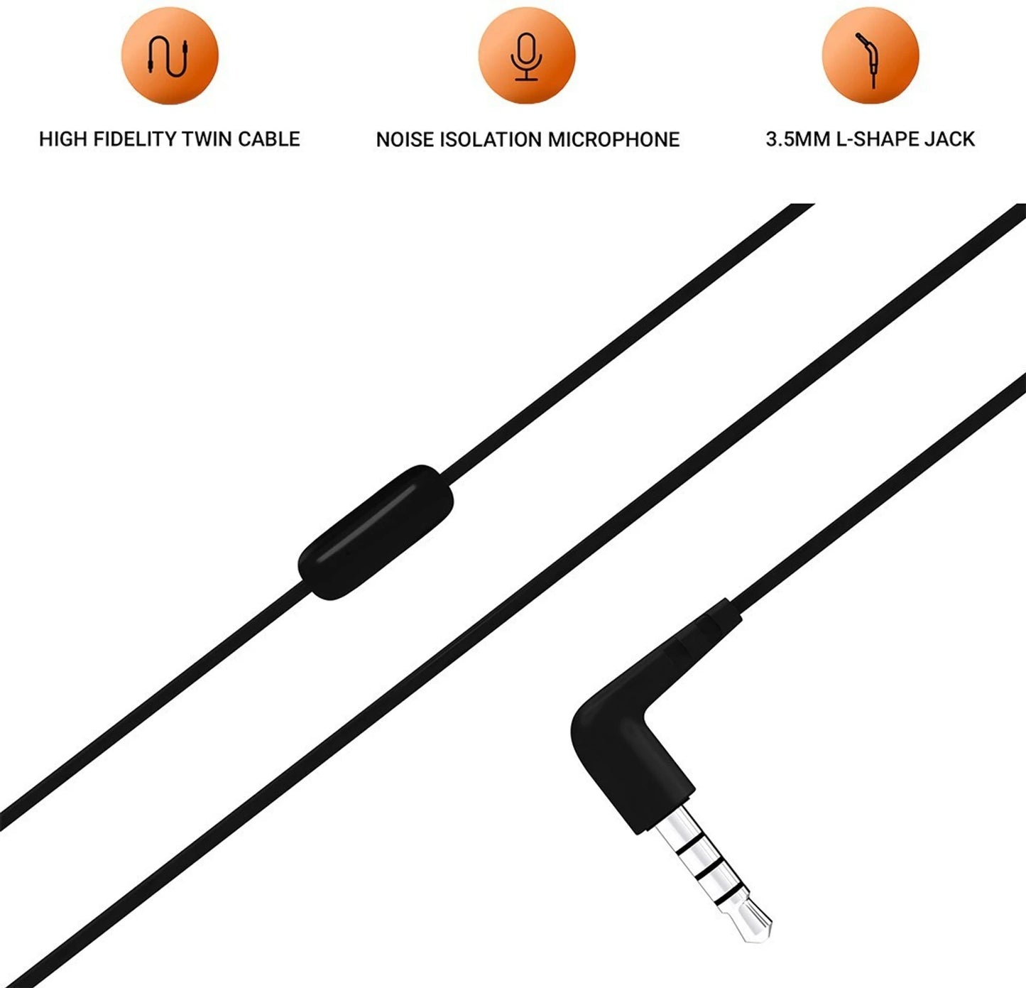 JBL T50HI WIRED EARPHONE