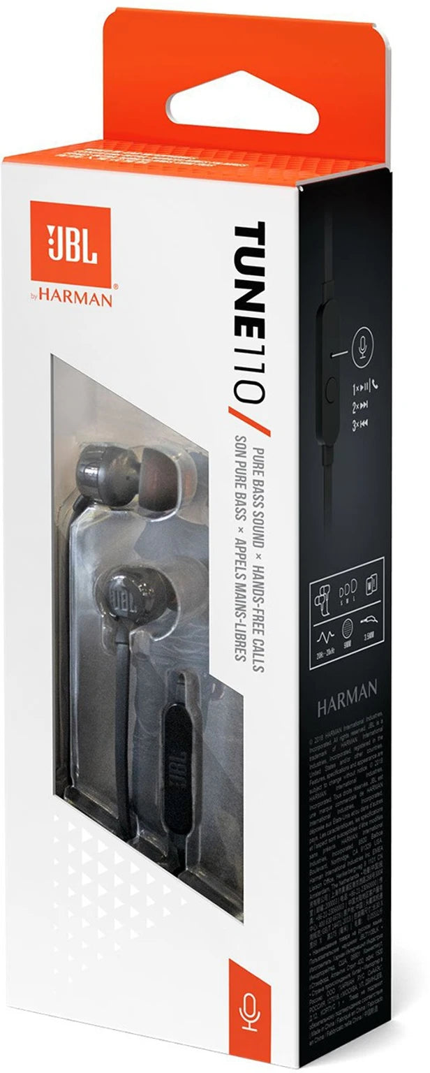 JBL TUNE 110 WIRED EARPHONE
