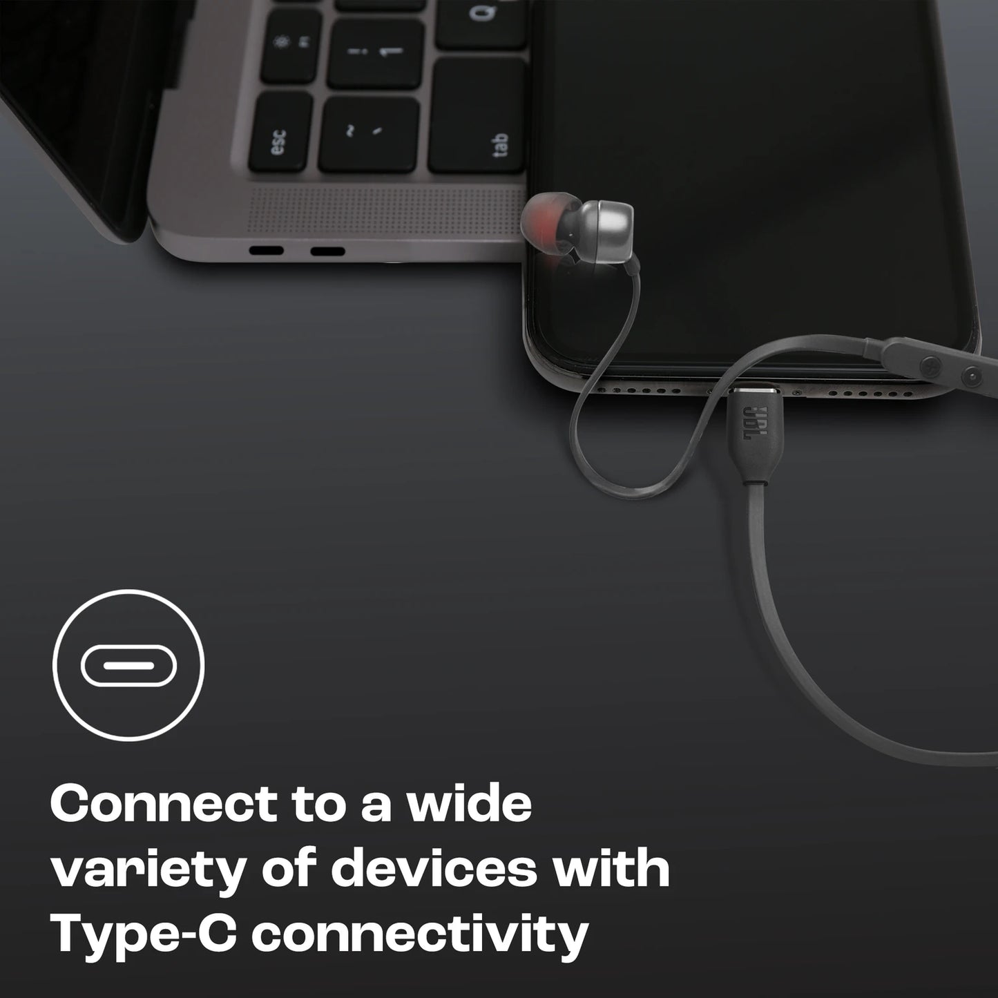JBL TUNE 310 USB-C EARPHONE