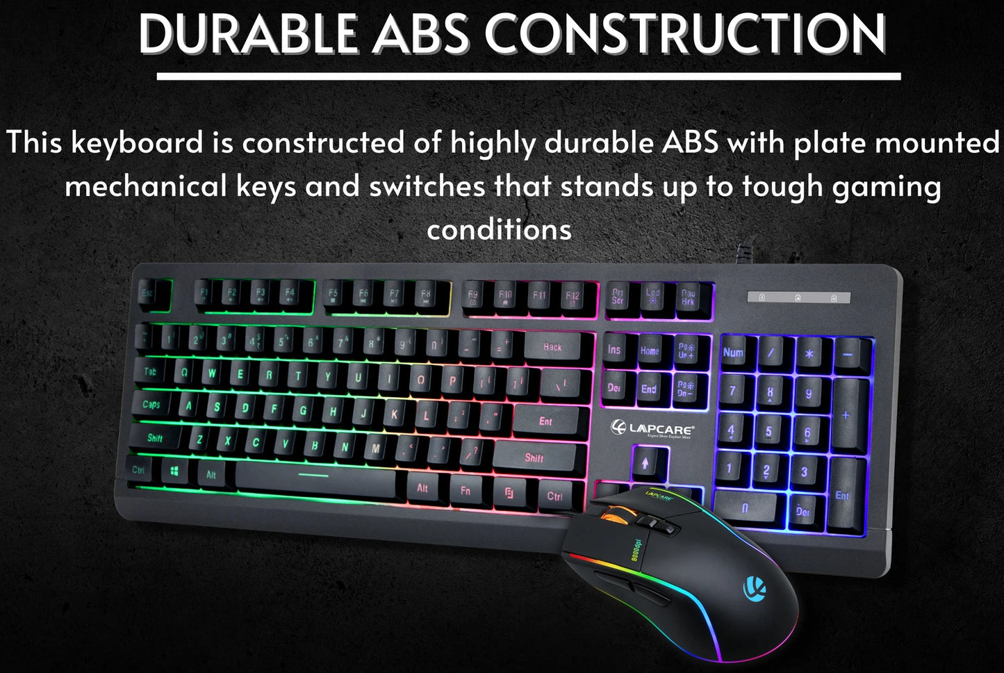 LAPCARE RGB GAMING KIT LGC-012 036