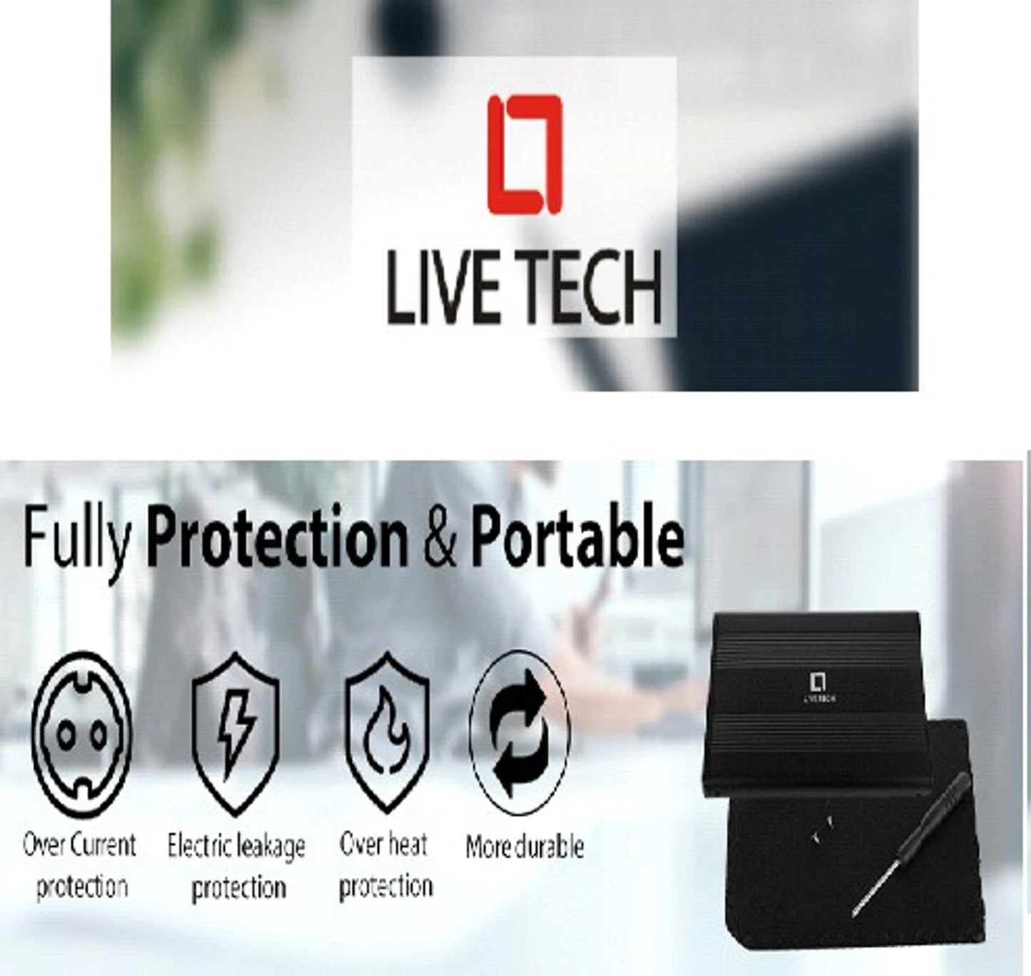 LIVE TECH 2.5 SATA CASINGS