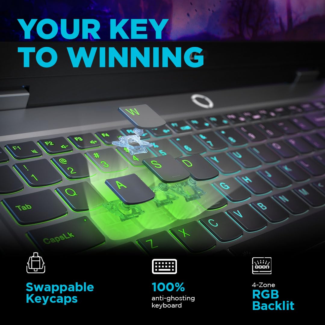 Lenovo LOQ Gaming Intel Core i7 13650HX RTX 3050 6GB Graphics | 16GB RAM | 512GB SSD Storage | 15.6-inch FHD 144Hz Display Laptop 83DV018PIN