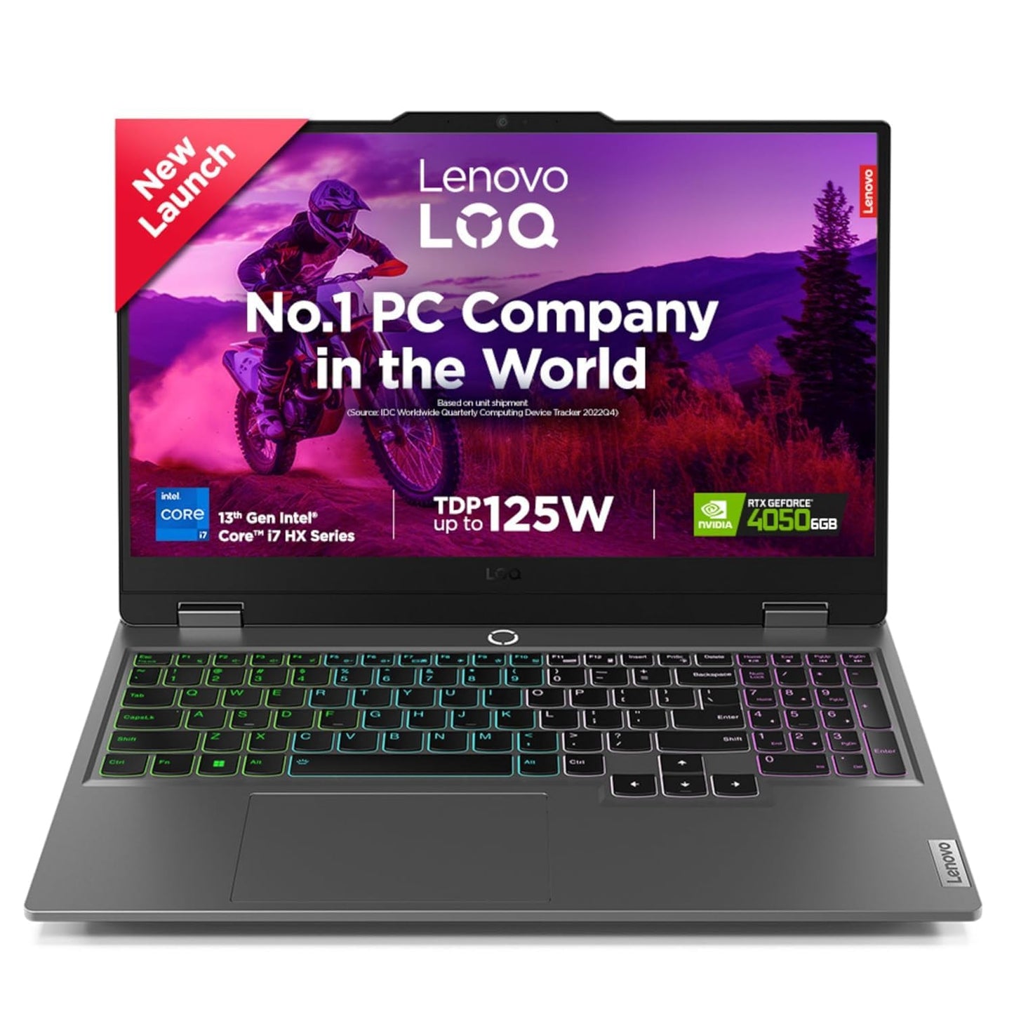 Lenovo LOQ Gaming Intel Core i7 13650HX RTX 4050 6GB Graphics | 16GB RAM | 512GB SSD Storage | 15.6-inch FHD 144Hz Display Laptop 83DV01A5IN