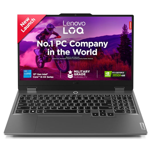 Lenovo LOQ Gaming Intel Core i5 13450HX RTX 3050A 4GB Graphics | 24GB RAM | 512GB SSD Storage | 15.6-inch FHD 144Hz Display Laptop 83DV018FIN