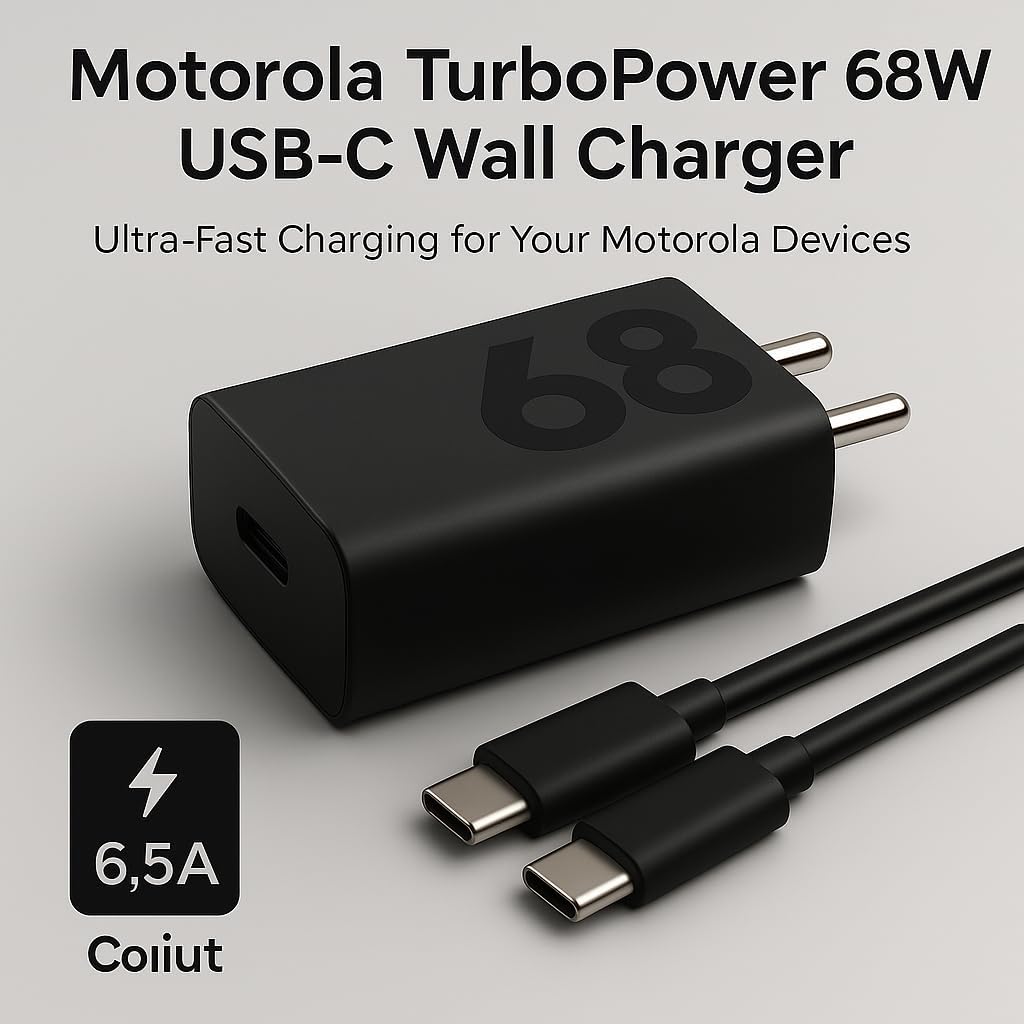 MOTO 68W USB-C CHARGER