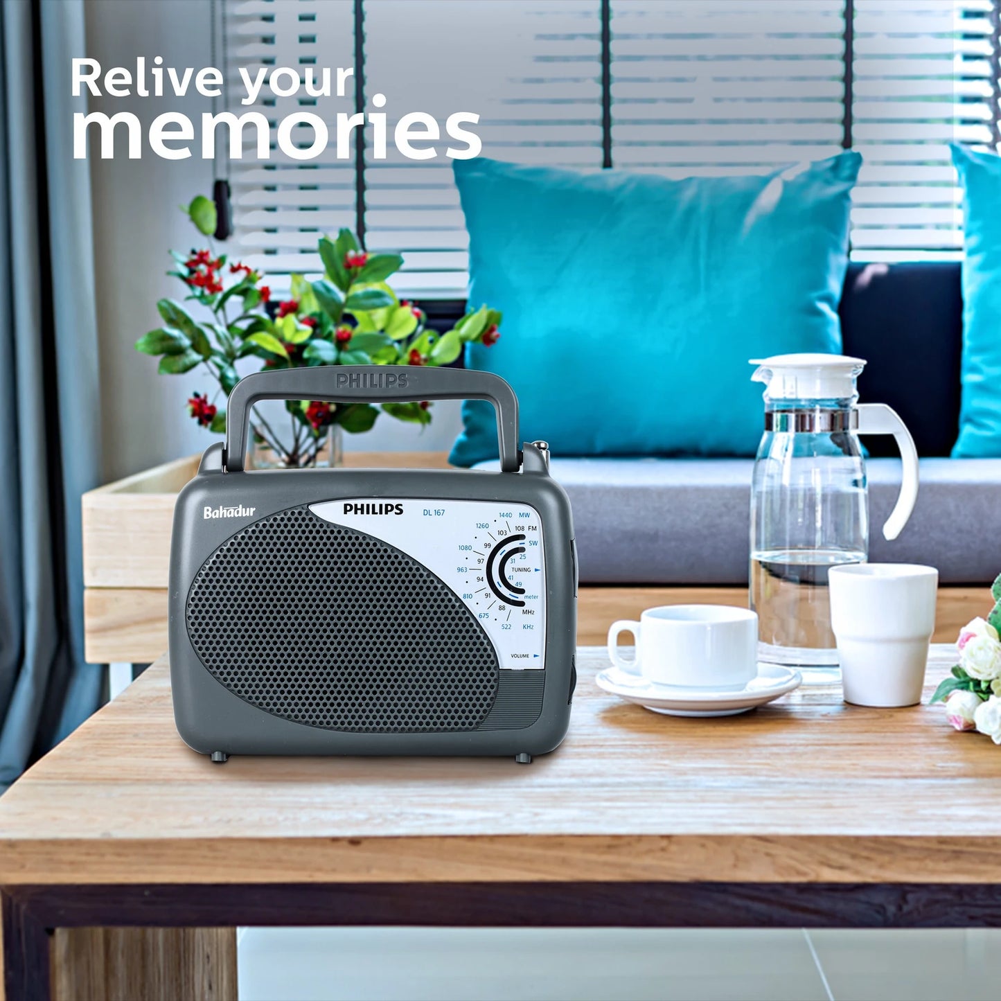 PHILIPS PORTABLE RADIO-DL167