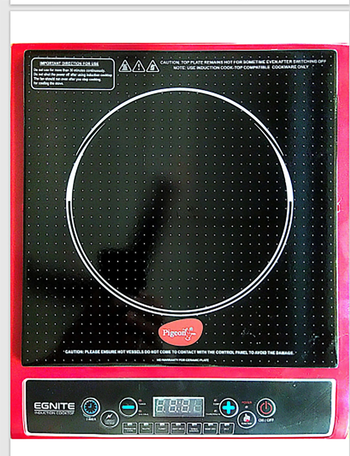 PIGEON INDUCTION EGNITE  COOKTOP