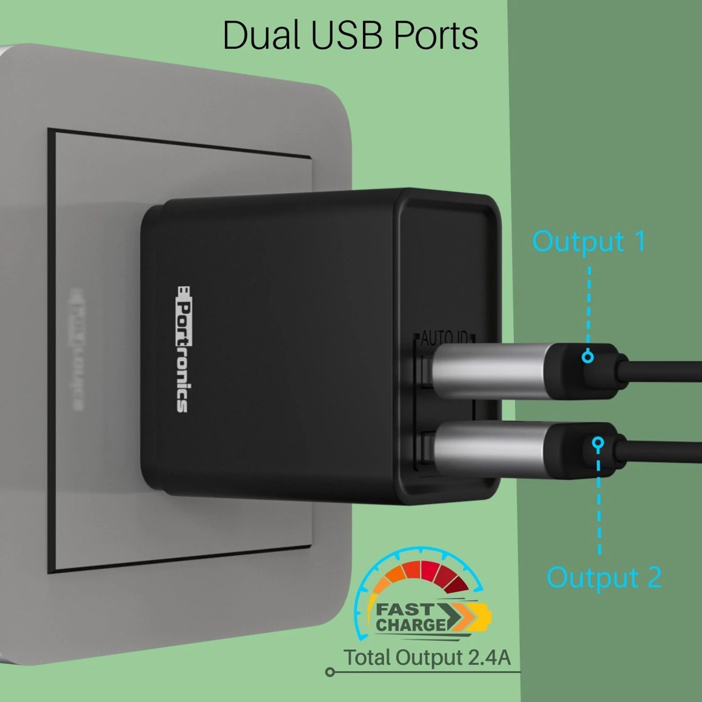 PORTRONICS ADAPTO 12 MICRO ADAPTER