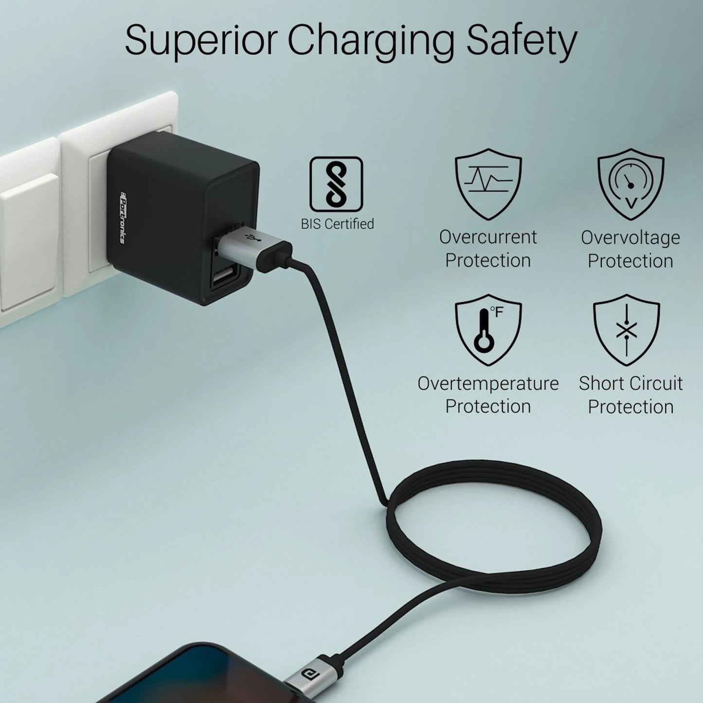 PORTRONICS ADAPTO 12 MICRO ADAPTER