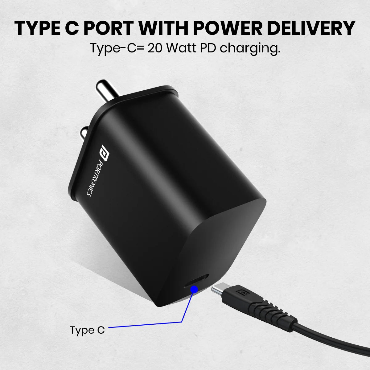 PORTRONICS ADAPTO CTYPE 20C