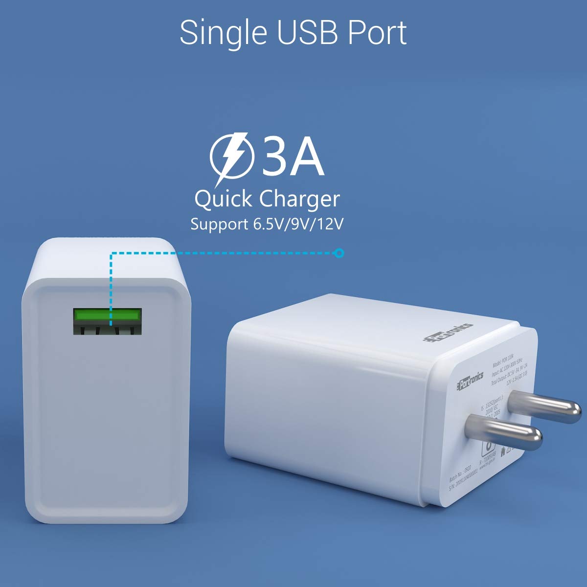 PORTRONICS ADAPTO ONE 20W MICRO