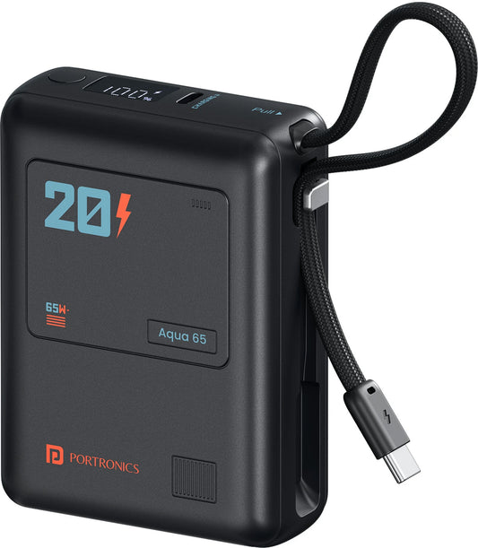 PORTRONICS AQUA 65 20K POWER BANK