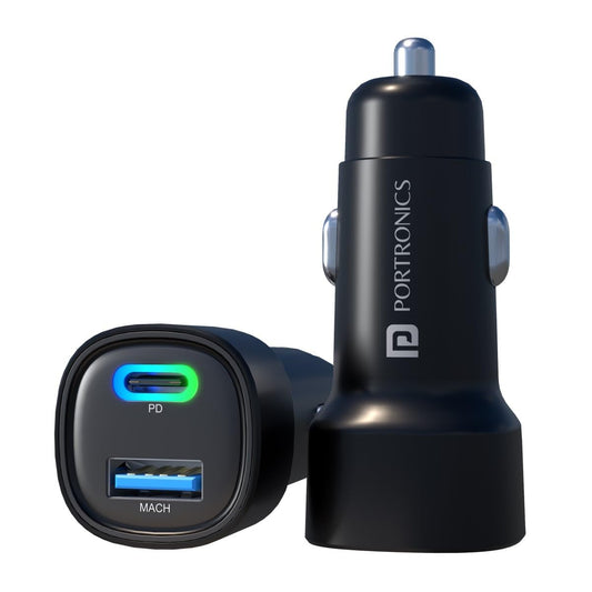 PORTRONICS CAR POWER 30W