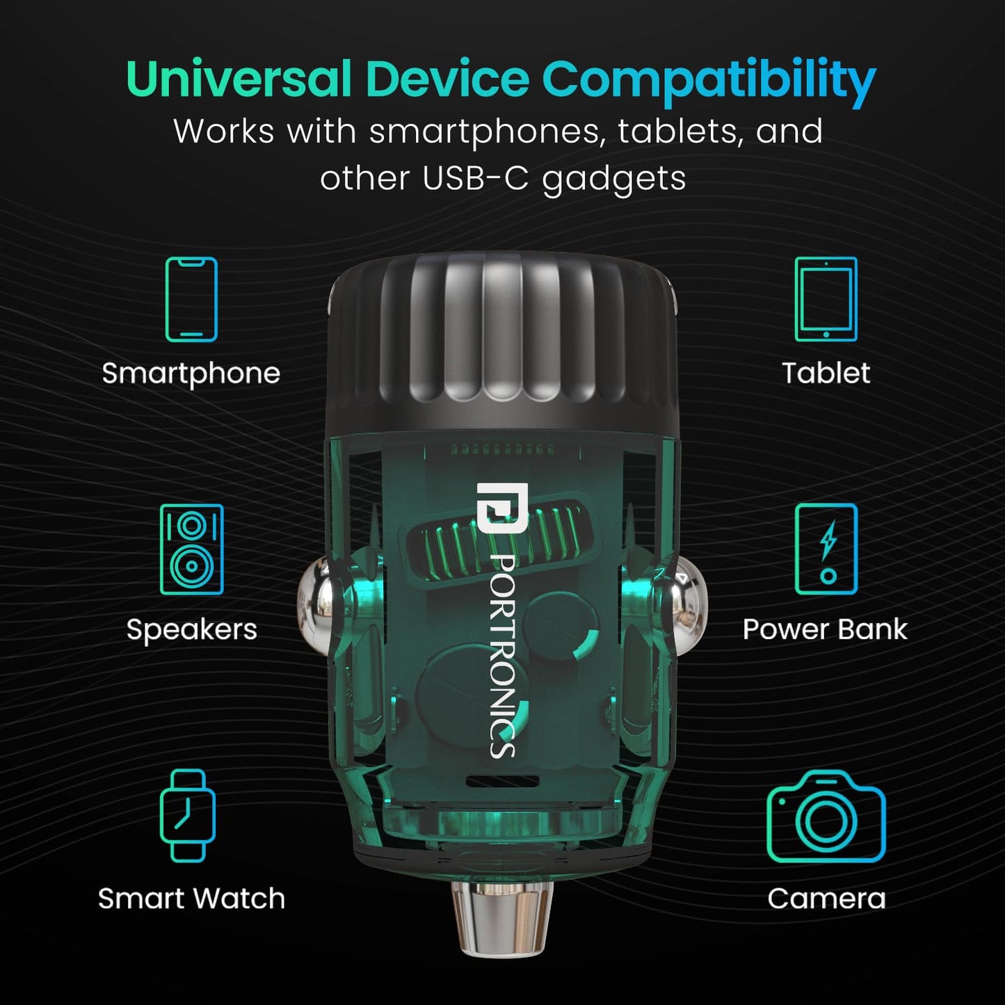 PORTRONICS CAR POWER VIEW 36W