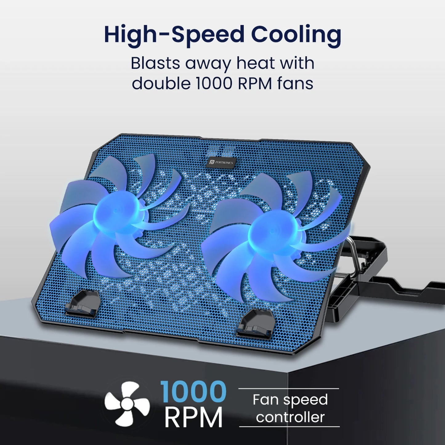 PORTRONICS COOLING PAD MY BUDDY AIR 2