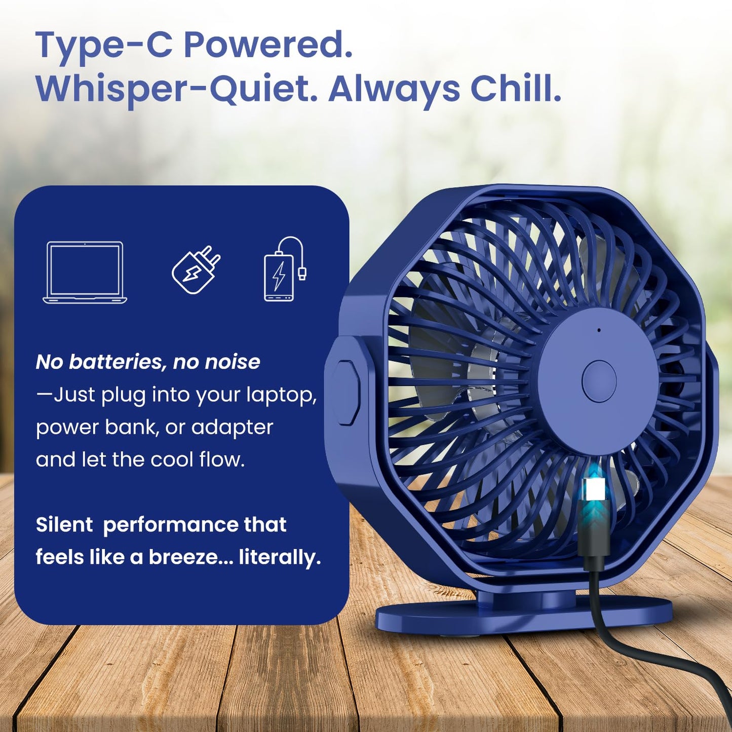 PORTRONICS CHILL ON FAN