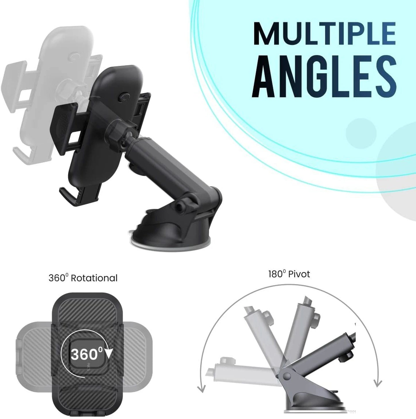 PORTRONICS CLAMP M CAR MOBILE HOLDER 116