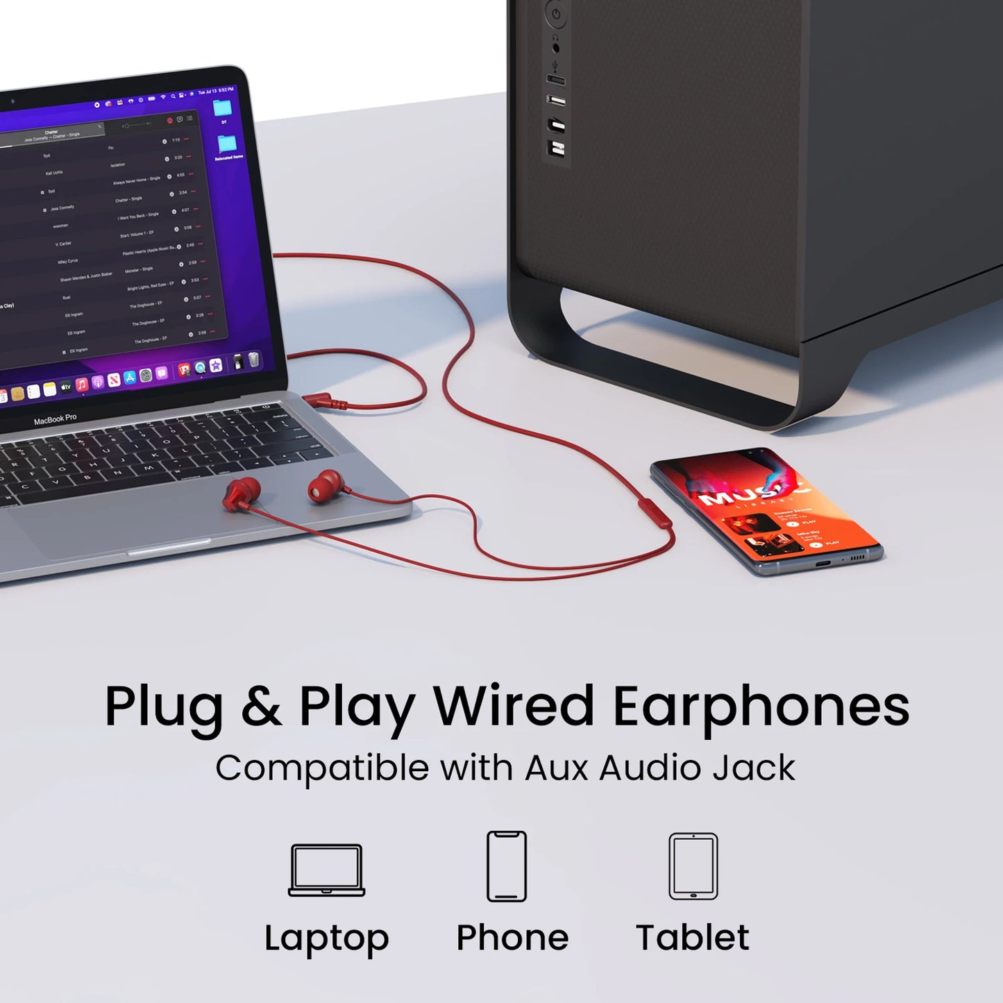 PORTRONICS CONCH BEAT A HEADPHONE