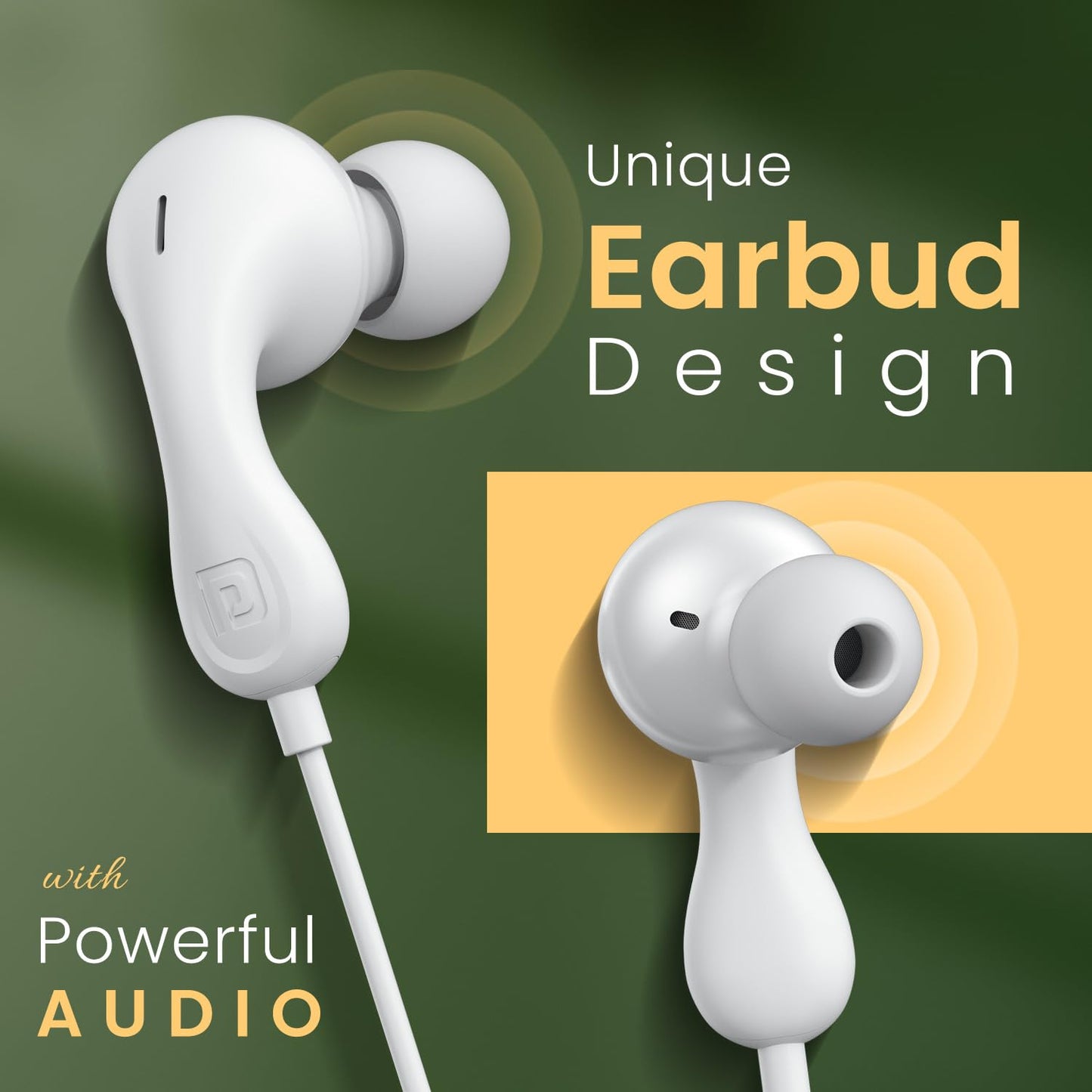PORTRONICS CONCH KAPPA C WIRED EARPHONE