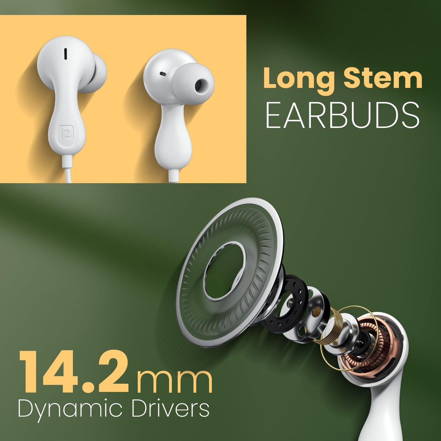 PORTRONICS CONCH KAPPA C WIRED EARPHONE