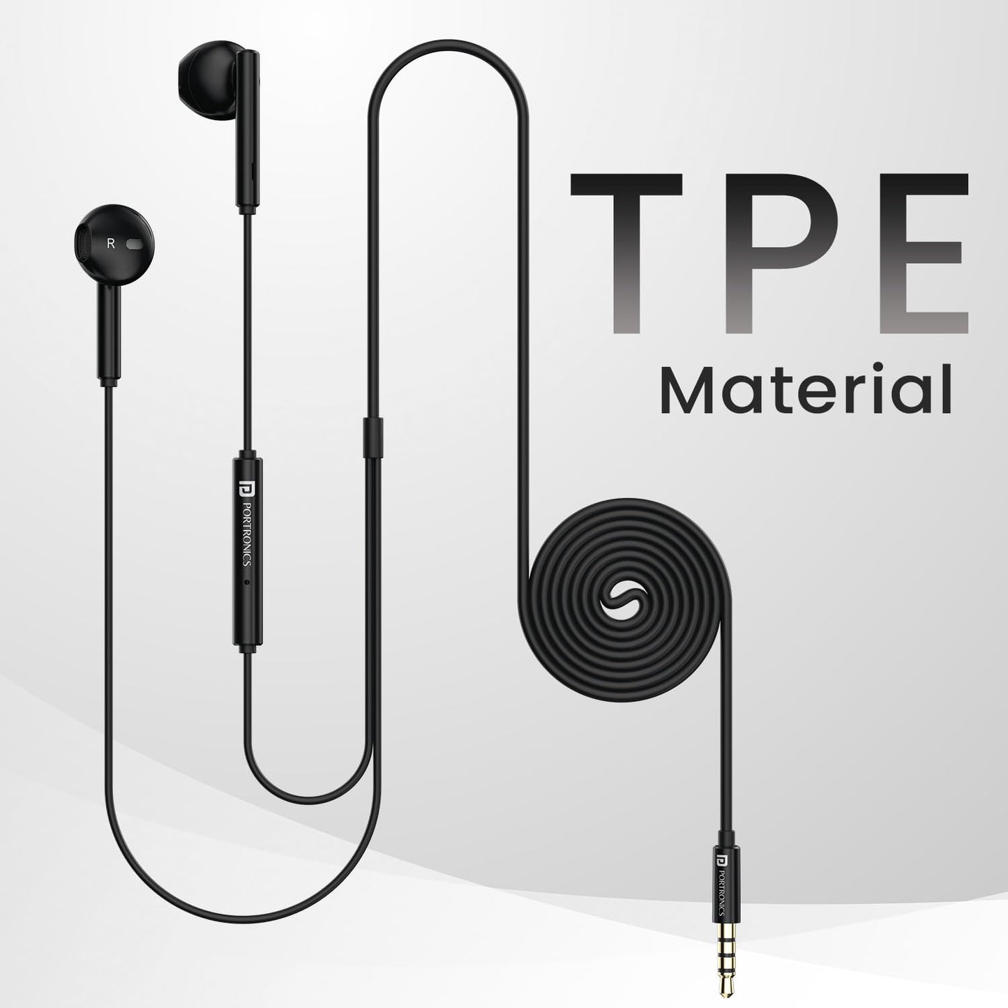 PORTRONICS CONCH THEATA A AUX HEADPHONE