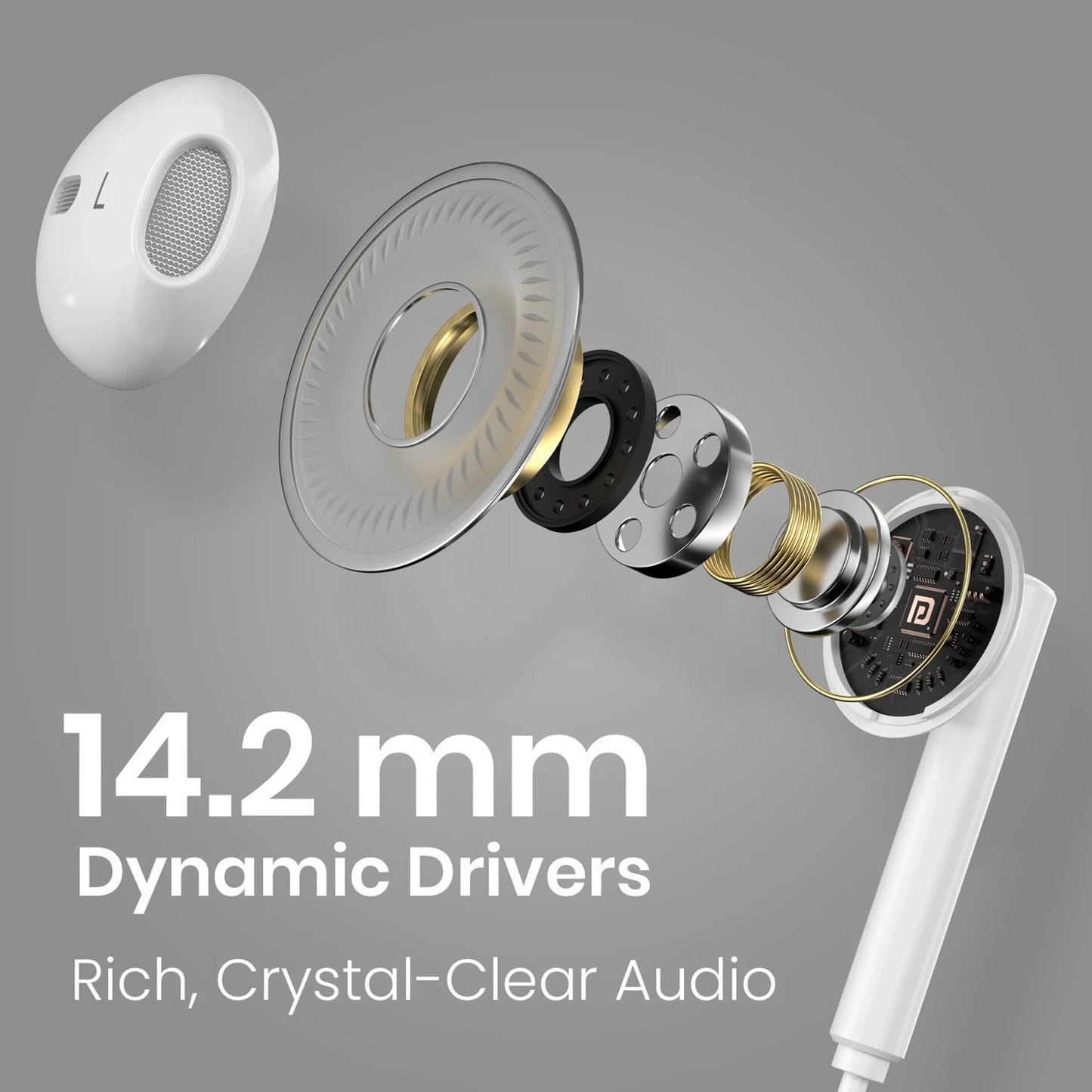 PORTRONICS CONCH THETA LIGHTING EARPHONE