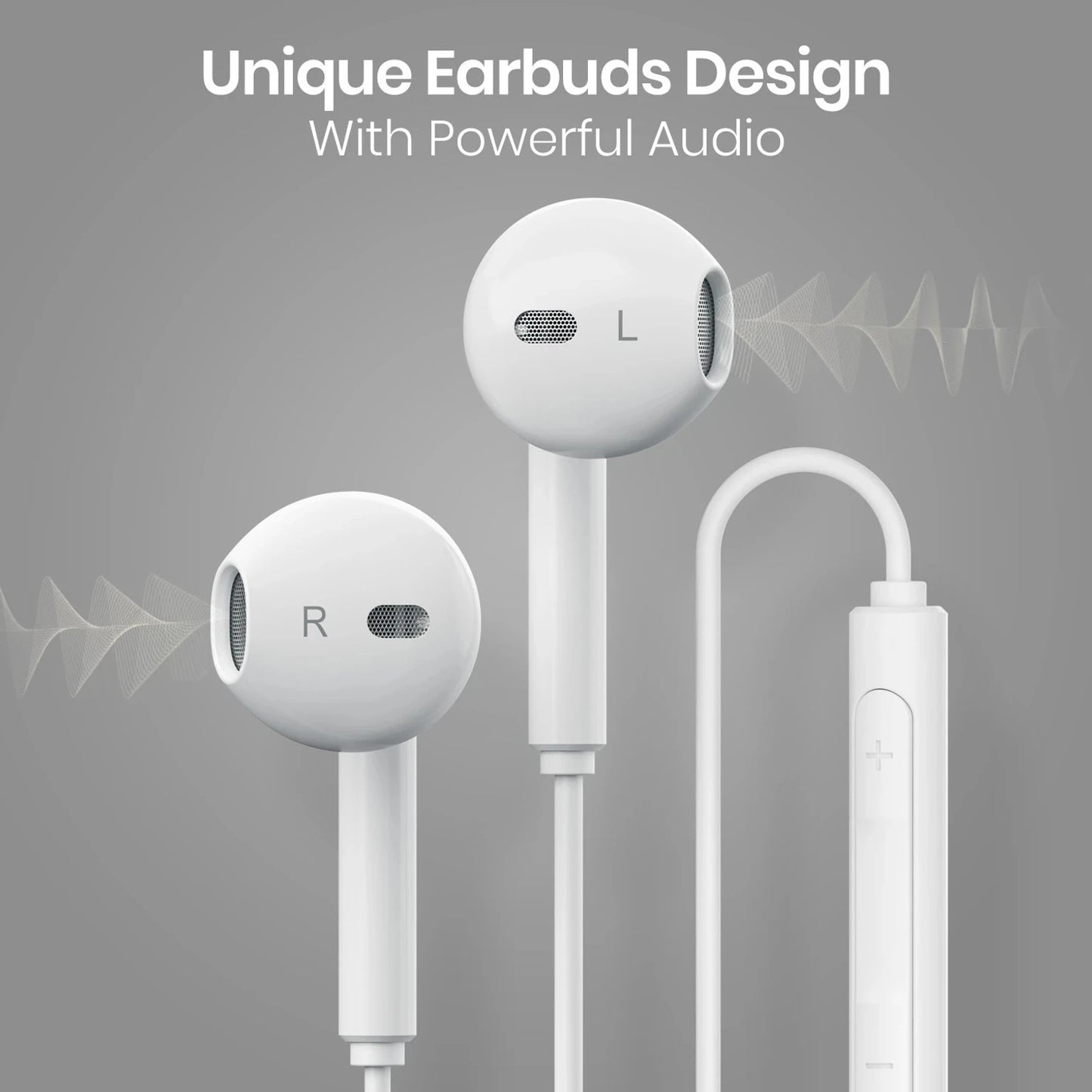 PORTRONICS CONCH THETA LIGHTING EARPHONE