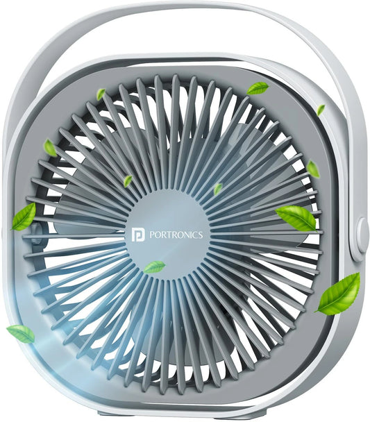 PORTRONICS COOL CUBE FAN/WHITE
