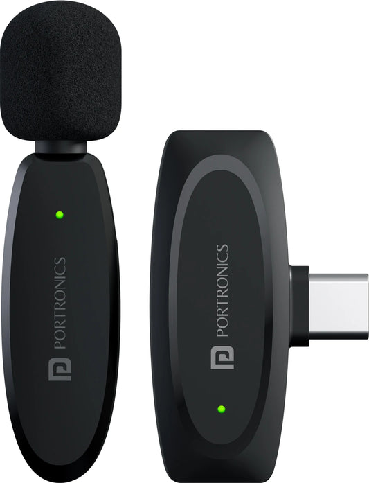 PORTRONICS DASH 7 AI WIRELESS MICROPHONE