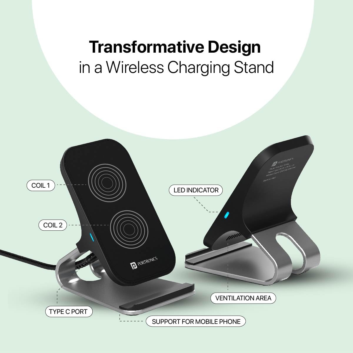 PORTRONICS FREEDOM 15PLUS WIRELESS CH 2032