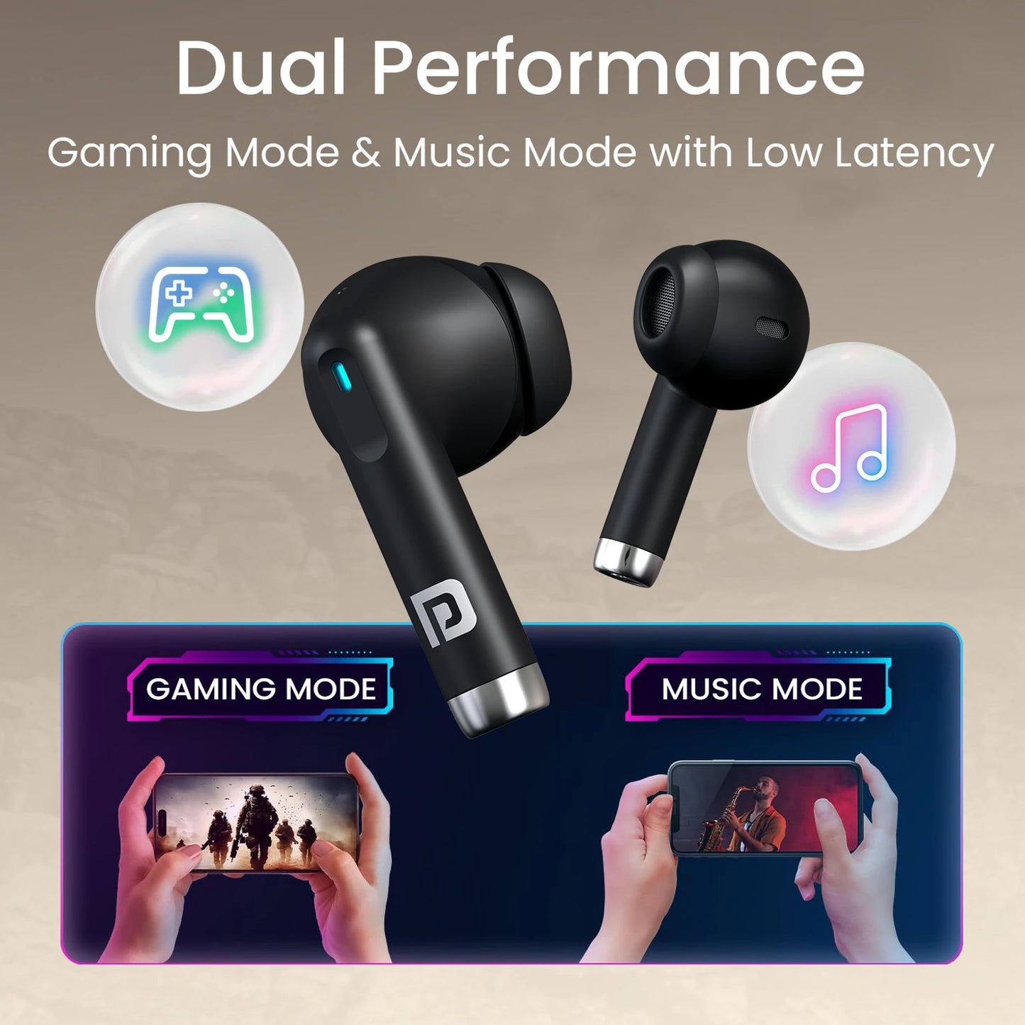PORTRONICS HARMONICS TWINS S18 PRO