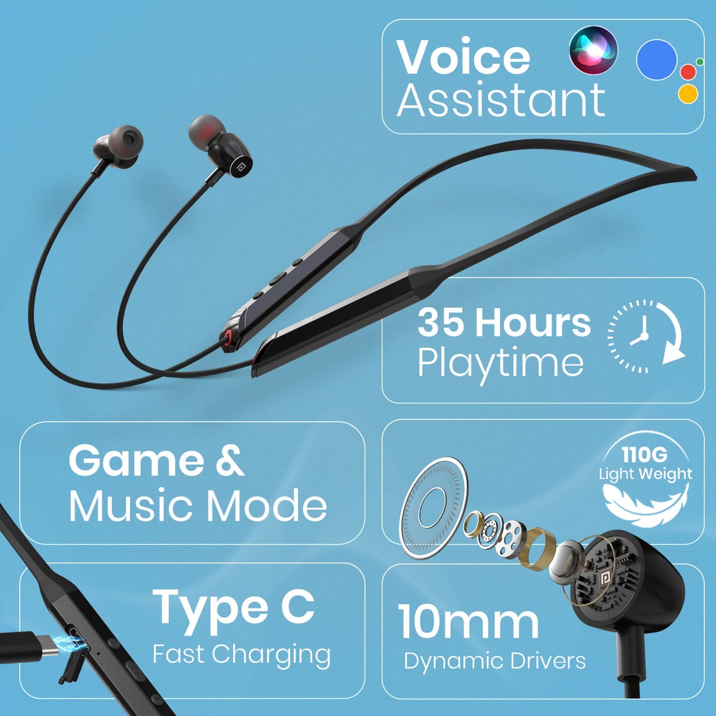 PORTRONICS HARMONICS Z12 NECKBAND