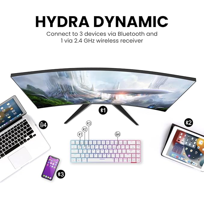 PORTRONICS HYDRA10 WIRELESS KEYBOARD