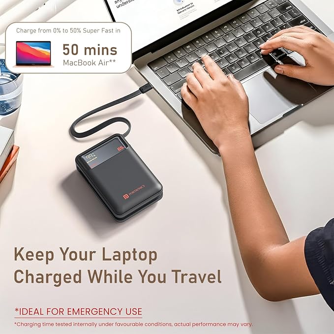 PORTRONICS IGNIS 65W 20K POWER BANK