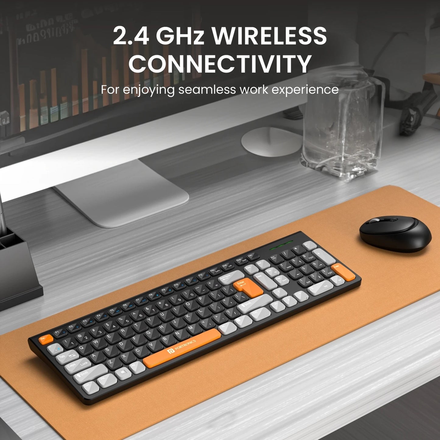 PORTRONICS KEY 7 COMBO KEYBOARD MOUSE