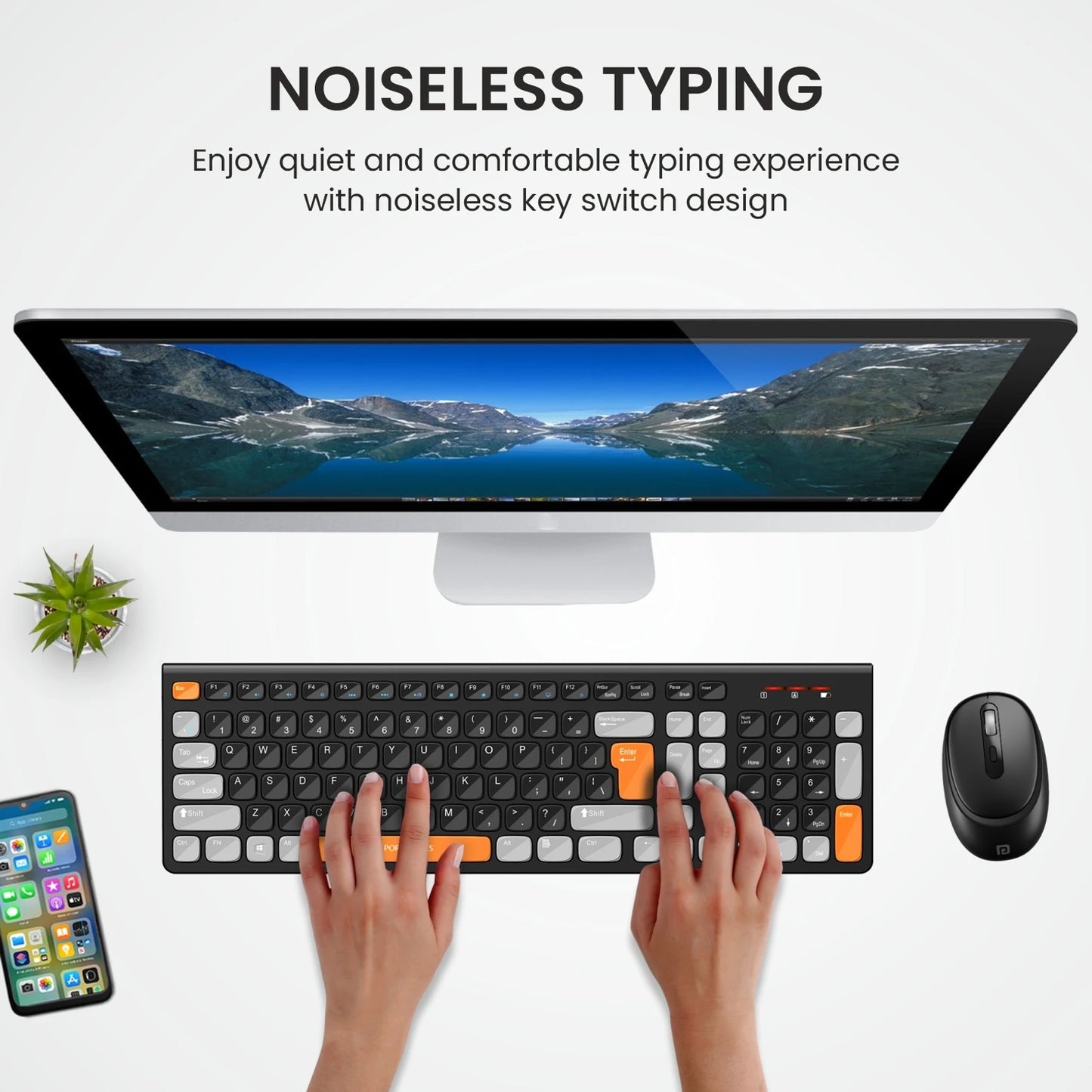 PORTRONICS KEY 7 COMBO KEYBOARD MOUSE